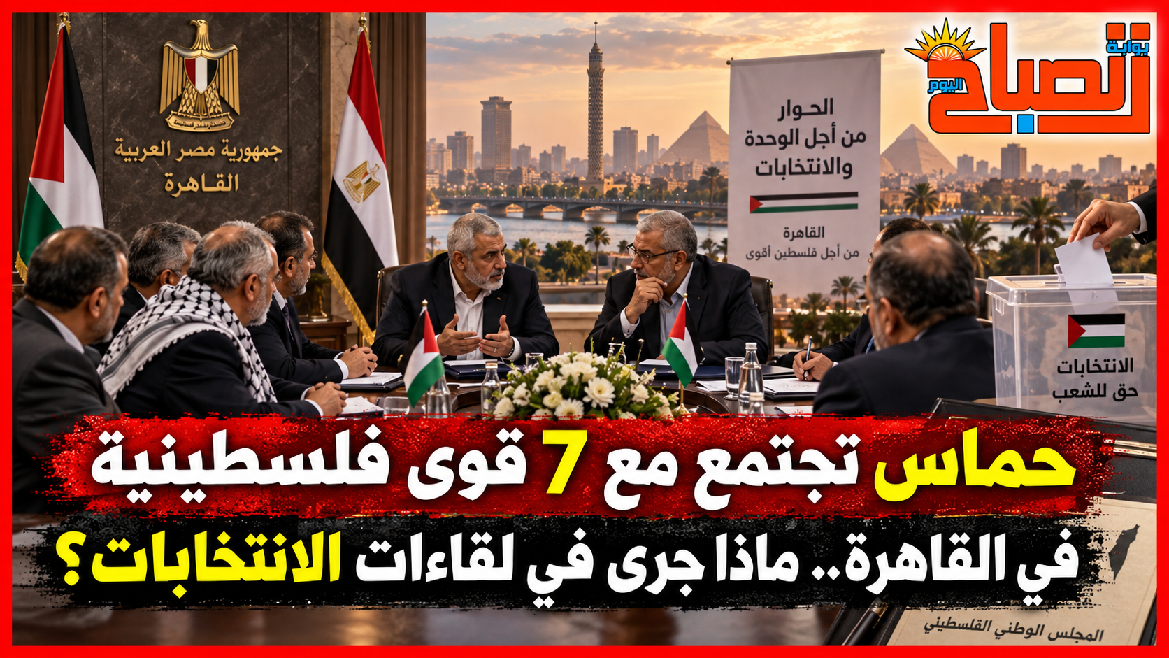 حماس تجتمع مع 7 قوى فلسطينية في القاهرة.. ماذا جرى في لقاءات الانتخابات؟